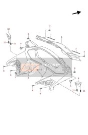 9442119K01, Panel,Meter Front, Suzuki, 0